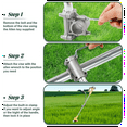 thumbnail image 4 of 2PCS Weed Eater Handle - String Trimmer Handle, Ergonomic Trimmer Grip, Weedeater Handle with Bracket Clamp, 4 of 7