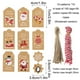 thumbnail image 1 of Etiquetas Navideñas de Papá Noel, Etiquetas con Nombre, Etiquetas de Papel Kraft para Colgar, Etiquetas de Papel Marrón con Cuerdas para Manualidades, Envolturas Navideñas, Regalos, Tarjetas de, 1 of 2