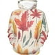 thumbnail image 3 of Sudadera con capucha con estampado 3D de hojas de otoño para hombres y mujeres, ropa informal de moda, unisex, de alta calidad, 3 of 5