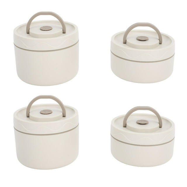 Insulated Bento Lunch Box, Portable Stainless Steel Food Container With Bag, Cutlery Set