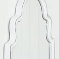 thumbnail image 4 of Cheungs Home Decorative Elegant Curve Top White Wall Mirror, 4 of 4