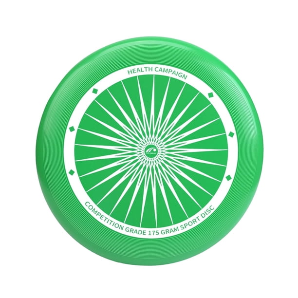 Disco volador portátil de alto rendimiento para billar, anillo volador de 11 pulgadas de diámetro. Verde