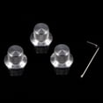 thumbnail image 4 of LICEWO 3Pcs Electric Guitar Bass Top Hat Knobs Replacements Clear Knobs Speed Volumes Tone Control Knobs Guitar Contral Knobs, 4 of 9