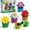 5PCS, variant on Toddler Learning Toys for 1 2 3 Year Old Boys Girls, Montessori Flower Sorting and Stacking Toy, Color Shape Matching Preschool Educational Game for Fine Motor Skills, 5PCS