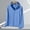 Blue |#19, variant on Womens Athletic Jacket, UPF50  UV Protection Hoodie Jacket Lightweight Zip Up Long Sleeve Sun Shirt with Thumb Holes L Black