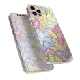 thumbnail image 6 of DesignSkinz Vibrant Color Floral Pattern Full-Body Skin Decal Wrap Cover for iPhone 15, 6 of 9