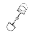 thumbnail image 3 of Shaped Key Ring,DShaped Snaffle Keychain Durable Snaffle Bit Keychain Horse Bits Key Ring Ultra Responsive, 3 of 9