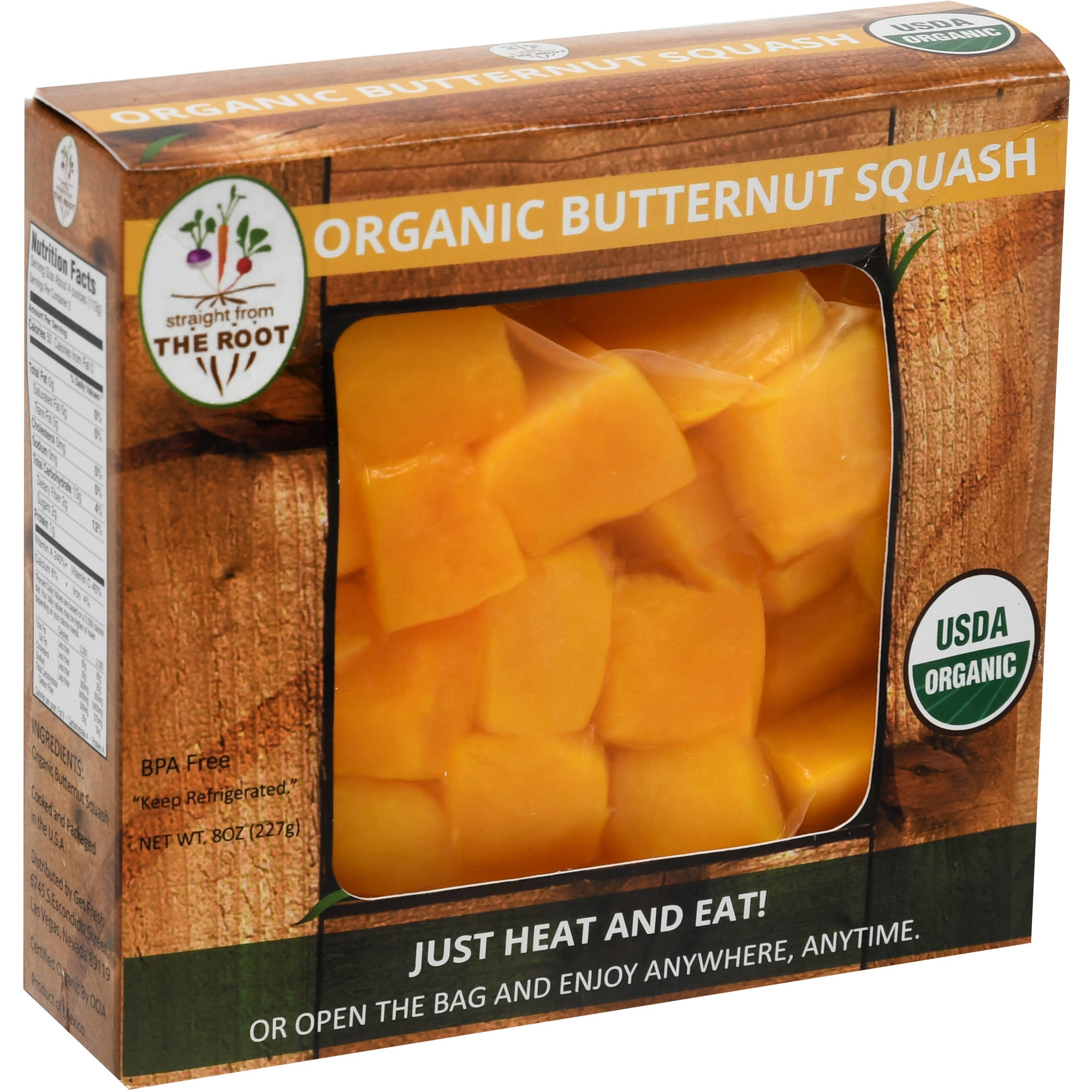 Organic Butternut Squash 8 Oz