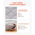 thumbnail image 5 of Dranite Japanese Tatami Foldable Floor Mat, 9-Layer Sleeping Futon, 5 of 6