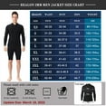 thumbnail image 3 of REALON Wetsuit Jacket Men Wet Suit Top 2mm Neoprene Long Sleeve Shirt Swimsuit for Diving Swimming Surfing Diving, 3 of 10