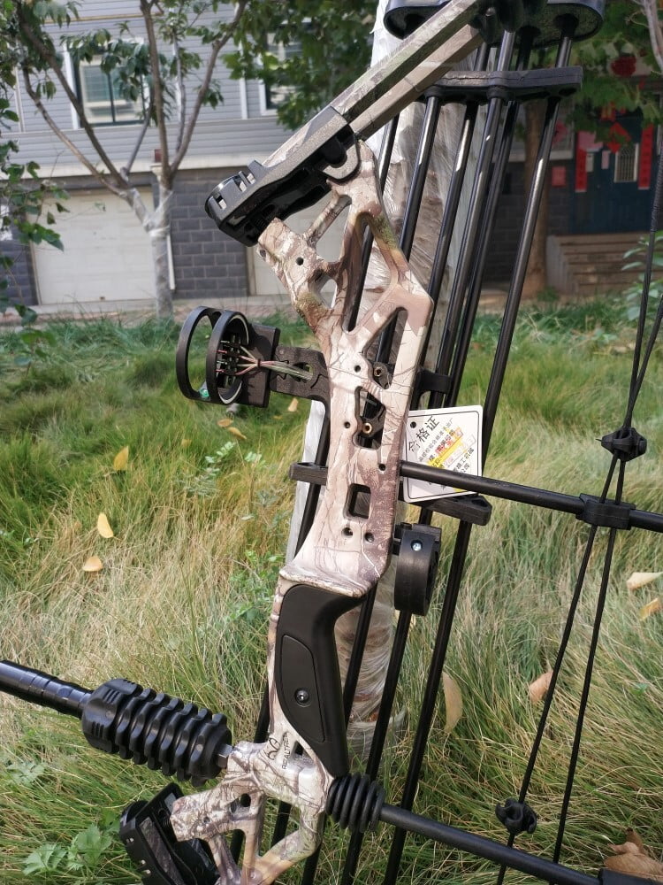 Compound Bow Carbon Arrow Set Field Archery 30-70lbs Target Bow Hunting Shooting