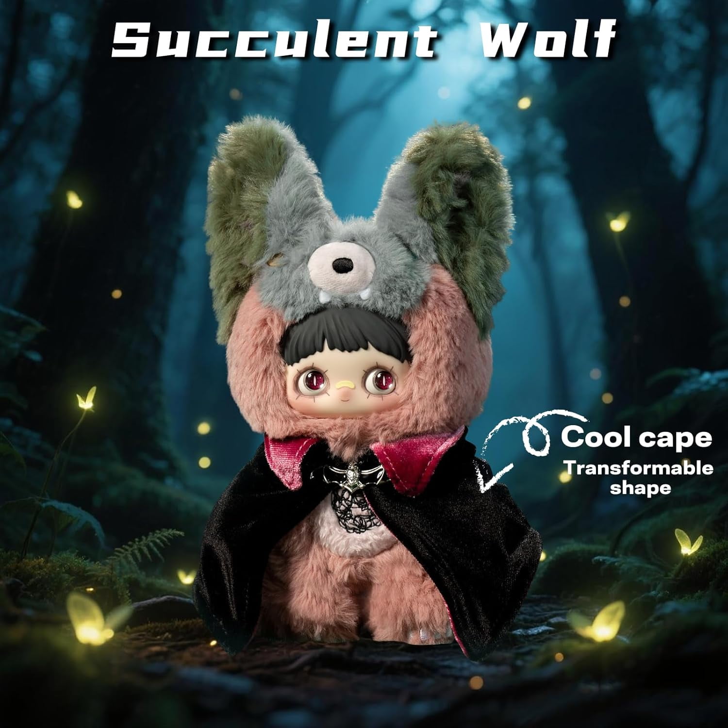 MayMei Twins' Secret Realm Series Plush Blind Box, Stuffed Maymei