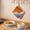 Orange, variant on Pink Grey Ombre Pot Holders for Kitchen Heatproof Potholder, 3 Pack Modern Geometric Abstract Aesthetics Cream Hot Pads Multipurpose Oven Pads Cloth Potholders Trivet for Cooking Baking