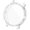 Clear 3, variant on Fogun Soft Watch Cover with Imitation Replacement Watch Electroplated Protections Sleeve Case