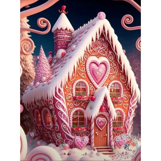 Pintura de diamantes de pan de jengibre 5D AB, mosaico de dibujos animados, punto de cruz, diamantes de imitación, bordado artesanal hecho a mano, regalo de Navidad