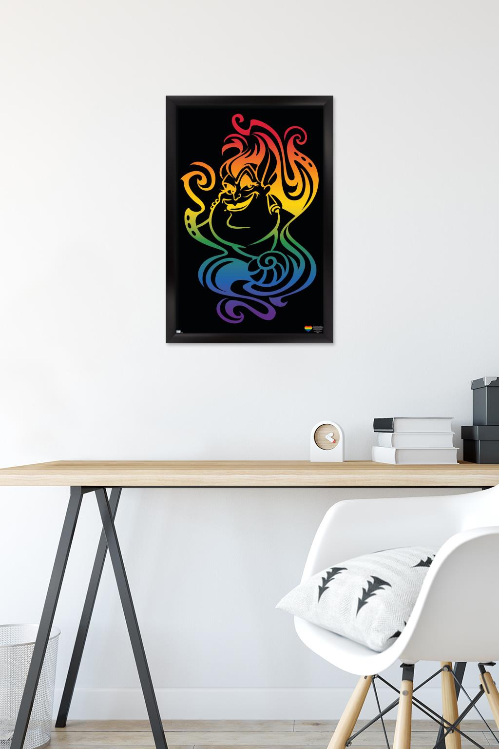Disney Villains - Ursula Pride Wall Poster, 14.725" x 22.375" Framed