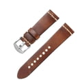 thumbnail image 1 of ZWP Men's Strap Oil Wax Retro Cowhide Strap 20mm22mm Fit For Samsung Watch Fit For Huawei Watch Watchband, 1 of 6
