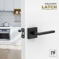 thumbnail image 2 of Mega Handles | Prime Passage Door Lever | Matte Black, 2 of 4