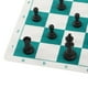 thumbnail image 3 of Juego de ajedrez de viaje portátil, juego de tablero de ajedrez enrollable para reuniones familiares y viajes, 3 of 8