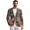 Deer American Flag 250Years, variant on POLERO Camouflage Hunting Oak Men's Blazer Fashion One Button Sport Coat Formal Tuxedo Jacket Lightweight Prom Wedding Business Blazer Suit