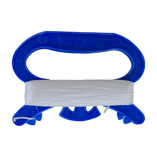In the Breeze 3220 — Blue Stingray Kite - Large Single Line Kite - Ripstop Fabric - Kite Line and Bag Included