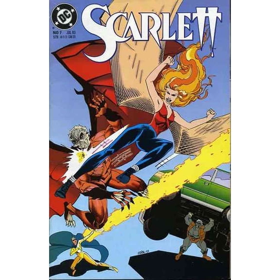 Scarlett #7 VF ; DC Comic Book