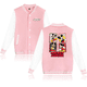 thumbnail image 3 of Chaqueta universitaria de béisbol estilo aviador de Mickey Minnie Mouse para hombre y mujer, chaquetas estilo hip hop estilo Harajuku, abrigos individuales para niños y niñas, 3 of 5