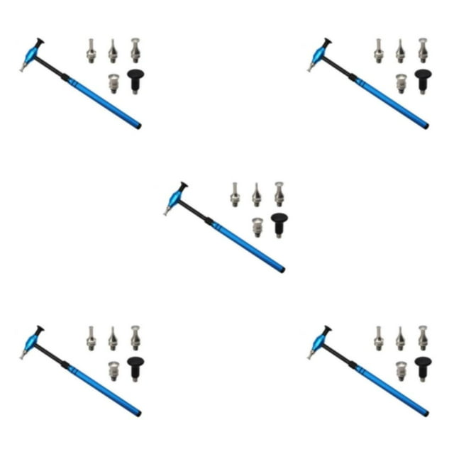 Transemion Bleu Outil de Démontage Voiture Réparation Marteau Métal Réparation Longueur Réglable Marteau 5Set