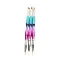 thumbnail image 2 of Nail Brushes, Professional Manicure Double Ended Nail Liner Brush  For Home, 2 of 8