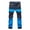 Blue, variant on Men's Snow Ski Pants Plus Size Outdoor Waterproof Windproof Fleece Cargo Hiking Pants Softshell Insulated Snowboard Pant