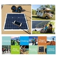 thumbnail image 5 of 2X Kit de Panel Solar de 300 Vatios Potencia Portátil RV Barco Monocristalino Batería Flexible de 12 V, 5 of 5