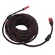 thumbnail image 5 of Cable de interfaz multimedia HD 1.4, 1080P, Plug and Play, sonido HD, video, cable para PC, TV, decodificador, 49,2 pies, 5 of 15