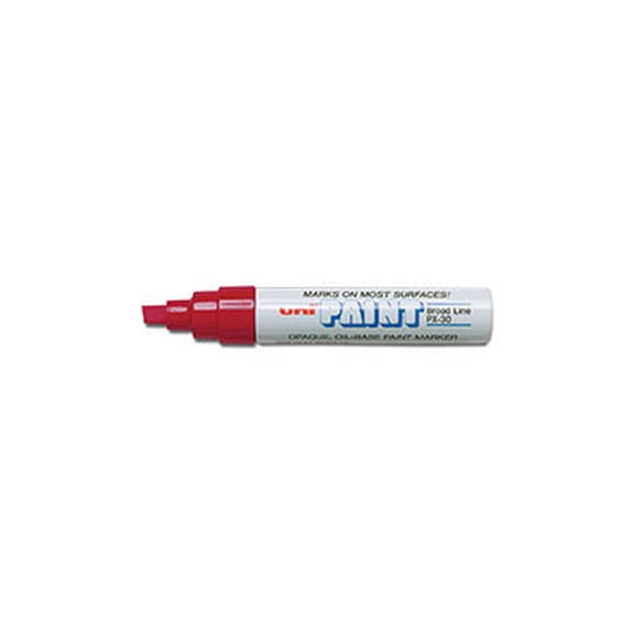 SSWBasics 3/8 in Tip Oil Based Paint Marker - Red