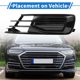 thumbnail image 3 of Ofertas Únicas 1pc Rejilla de Luz Antiniebla Frontal Izquierda para Audi A6 C7 2014-2018 No.4G0807681AD ABS Negro, 3 of 7