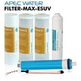 thumbnail image 3 of APEC Top Tier UV Sterilizer 75 GPD 6 Stage Ultra Safe Reverse Osmosis Drinking Water Filter System (ESSENCE ROES-UV75), 3 of 11