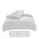 thumbnail image 3 of All-Season Bedding Set - 4-Piece Washable Solid Color Bed Sheet Duvet Cover And Pillowcases, 3 of 9