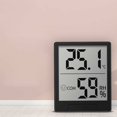 thumbnail image 5 of Elektronisches Thermo-Hygrometer, Digitales Thermo-Hygrometer Innentemperatur- und Luftfeuchtigkeitsmessgerät für Babyzimmer, Wohnzimmer und Büro im Innenbereich – 1 Stück Weiß TUNC Sencillez, 5 of 5
