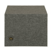 QPower 15 Inch Heavy-Duty Single Vented Vehicle Subwoofer Enclosure