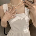thumbnail image 6 of Women's Summer Maxi Dress Casual Boho Sleeveless Spaghetti Strap Smocked Tiered Long Beach Sun Dresses Smocked High Waist Flowy Tiered A Line Midi Dress - L, 6 of 6