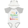 thumbnail image 3 of Inktastic My Grandma and Grandpa Love Me Boys or Girls Baby Bodysuit, 3 of 5