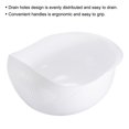 thumbnail image 3 of Coladores de Alimentos Unique Bargains Mini Paquete de 2 Color Blanco, 3 of 6