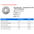 thumbnail image 2 of Rear Brake Rotor - Compatible with 1994 - 2004 Ford Mustang 1995 1996 1997 1998 1999 2000 2001 2002 2003, 2 of 2