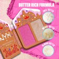 thumbnail image 4 of NYX Professional Makeup Palette fard à joues Illuminateur des fêtes Buttermelt, 4 of 7