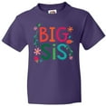 thumbnail image 3 of Inktastic Big Sis Girls Cute Sister Announcement Youth T-Shirt, 3 of 5