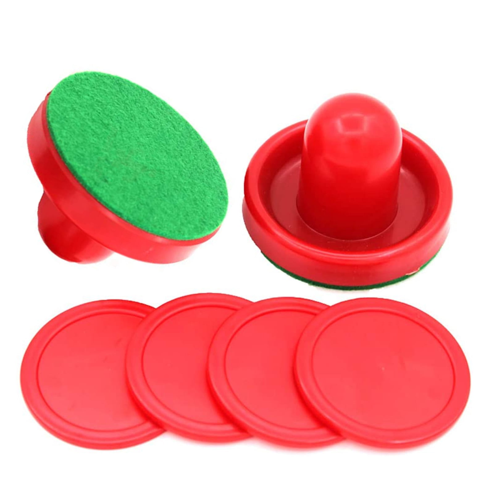 TSV Light Weight Air Hockey Red Replacement Accessories Pucks Slider