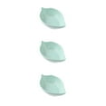 thumbnail image 2 of Langgg Feuille Forme Assaisonnement Plats Table Sauce Récipient Cuisine Couverts Casse-Croûte Assiette 7 * 11cm Vert 3Set, 2 of 6