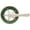 Green & White, variant on Big Roc Tools 57CC8106AGNBK Chainwheel And Crank Set - Green And Black