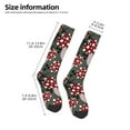 thumbnail image 2 of Rateoe Autumn Forest Mushrooms Pattern Women’s Knee High Crew Socks,Trouser Socks Comfortable, Breathable, Moisture-Wicking and Soft, 2 of 6