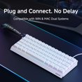 thumbnail image 2 of Teclado para Juegos SEUNKWANG EWEADN F61 con Cable, 60% Compacto, Retroiluminación RGB, 2 of 9