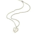 thumbnail image 2 of Heart-shaped Cross Necklace Heart-shaped Pendant, 2 of 2